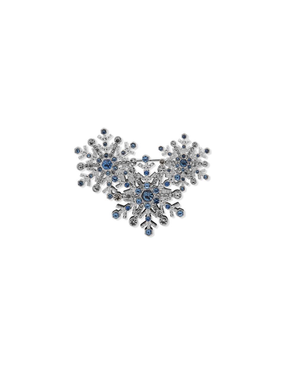 Broches Anne Klein Box Pin Snowflake Cluster   | QLB-1200251